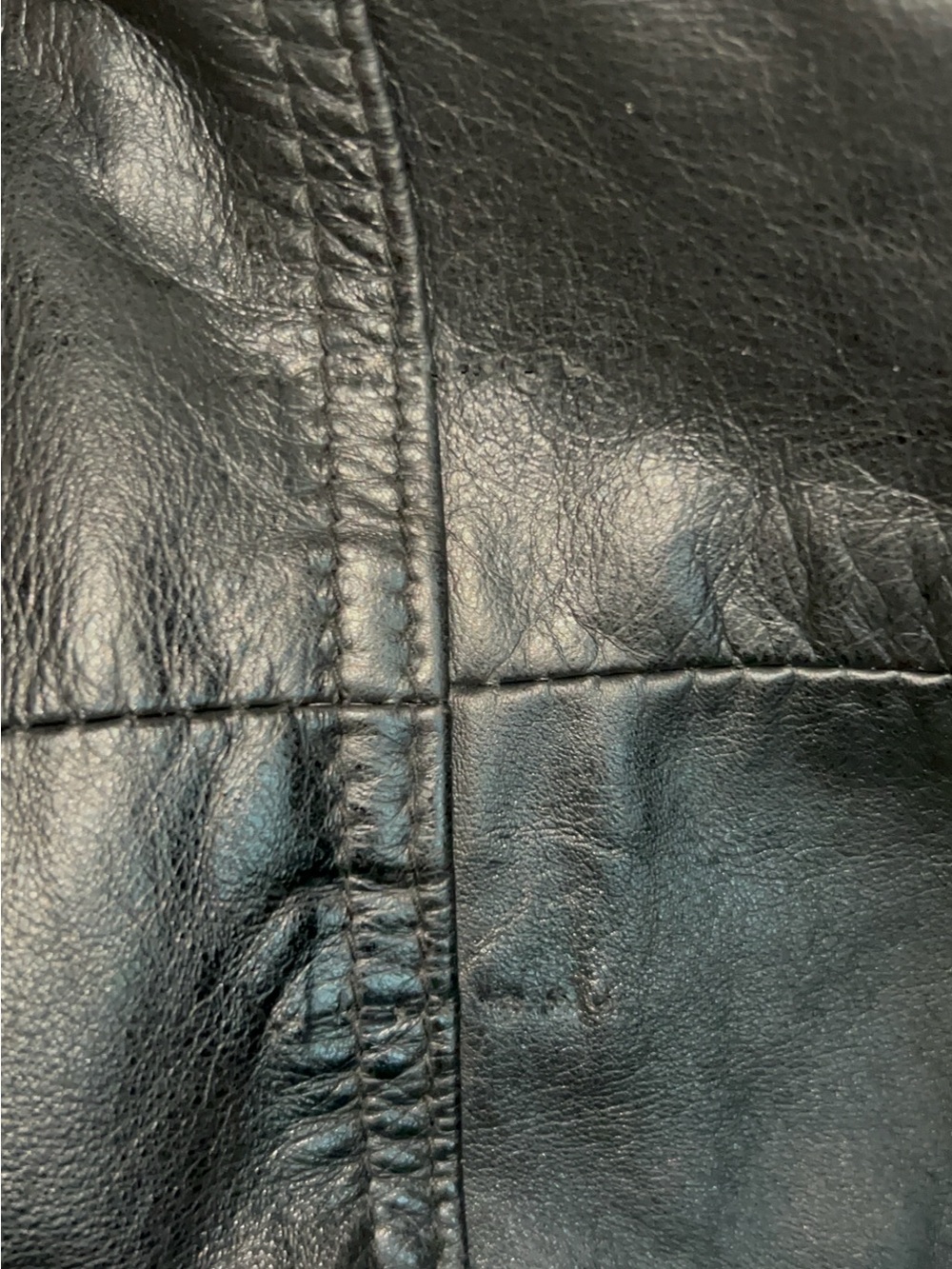 Vintage The Leather Ranch - Le Ranch Du Cuir Leather Women’s Coat Size 2 - Picture 16 of 16